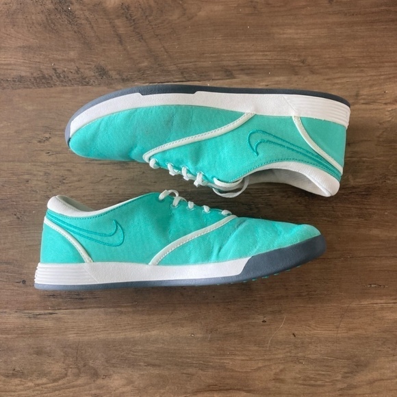 NIKE Lunar Duet Sport Golf Shoes | Women's 8 | Teal - Picture 4 of 10